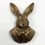 20.5cm Rabbit Bust Wall Decoration - Resin