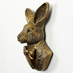 20.5cm Rabbit Bust Wall Decoration - Resin