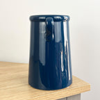 18cm Deep Blue Utensil Pot Holder Ceramic