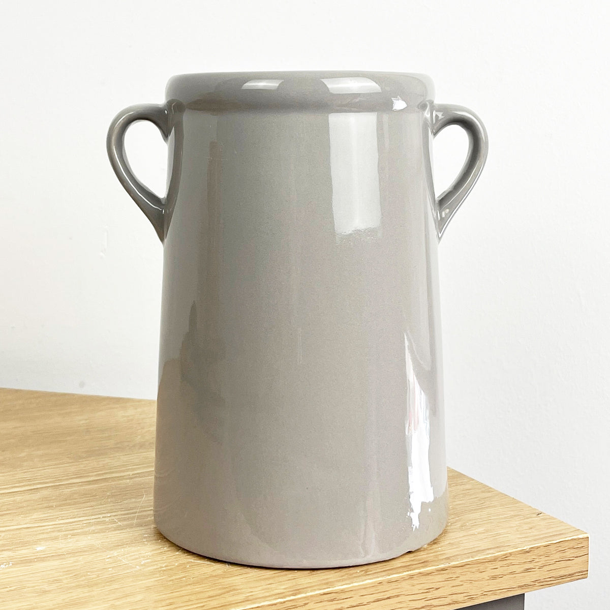 18cm Grey Utensil Pot Holder Ceramic