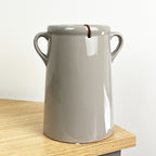18cm Grey Utensil Pot Holder Ceramic
