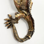37.5cm Large Wall Mounted Steampunk Lizard – Resin