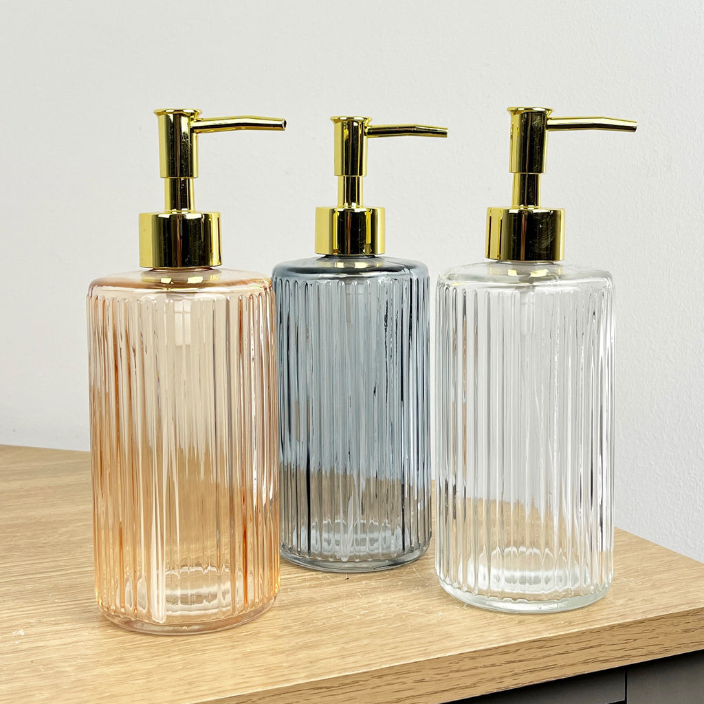 400ml Glass Lotion Dispenser with Pump