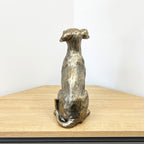 28cm Large Bronze Dog Ornament - Resin