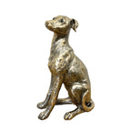 28cm Large Bronze Dog Ornament - Resin
