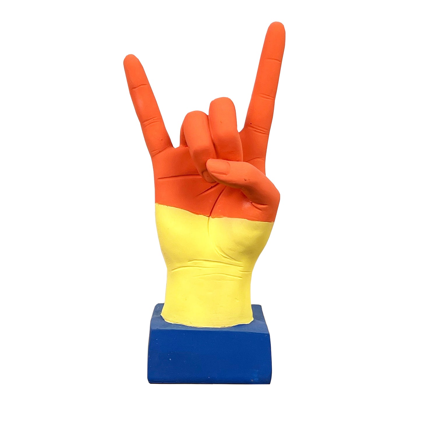 21cm Rock & Roll Hand Sign Ornament - Resin