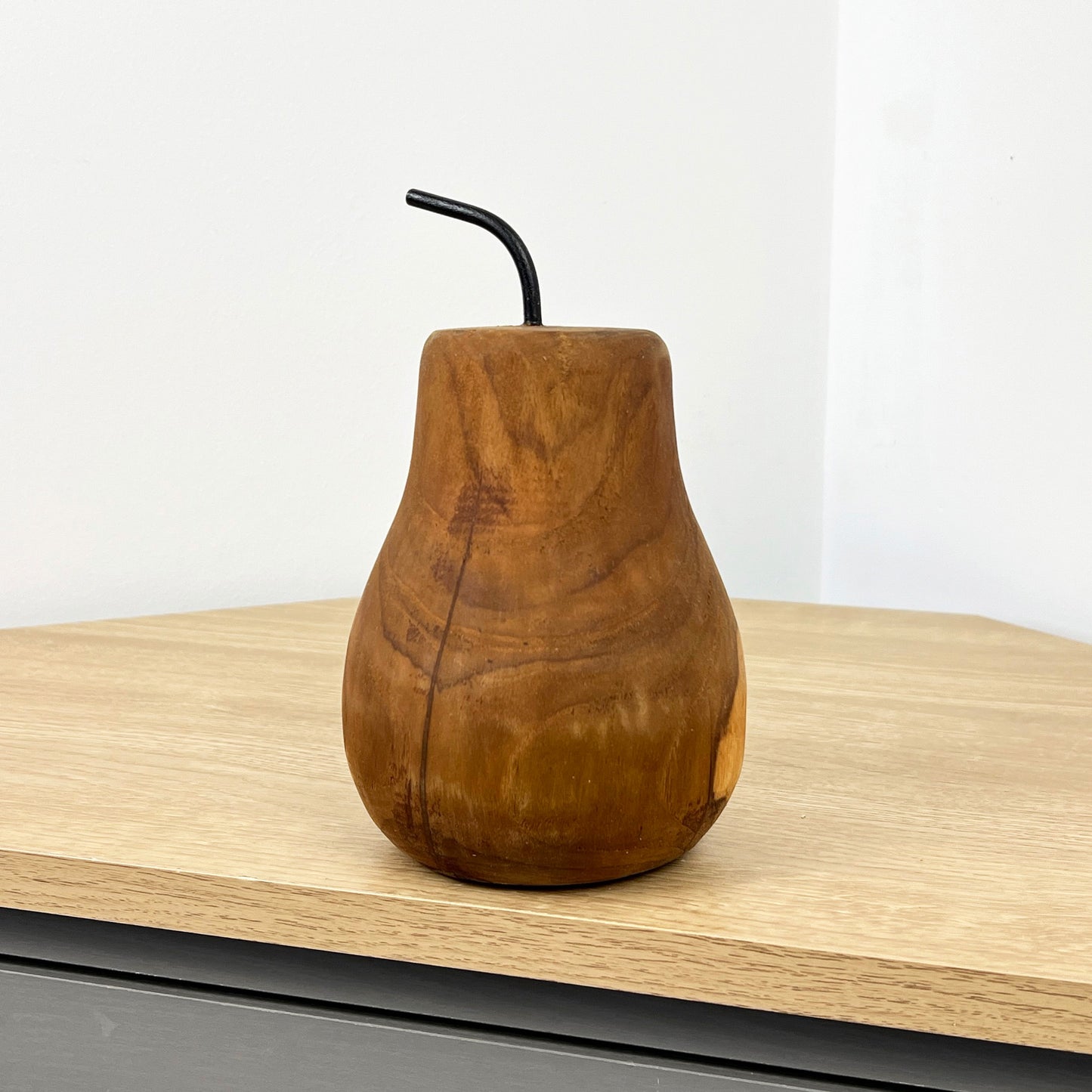 Wooden Pear Ornament