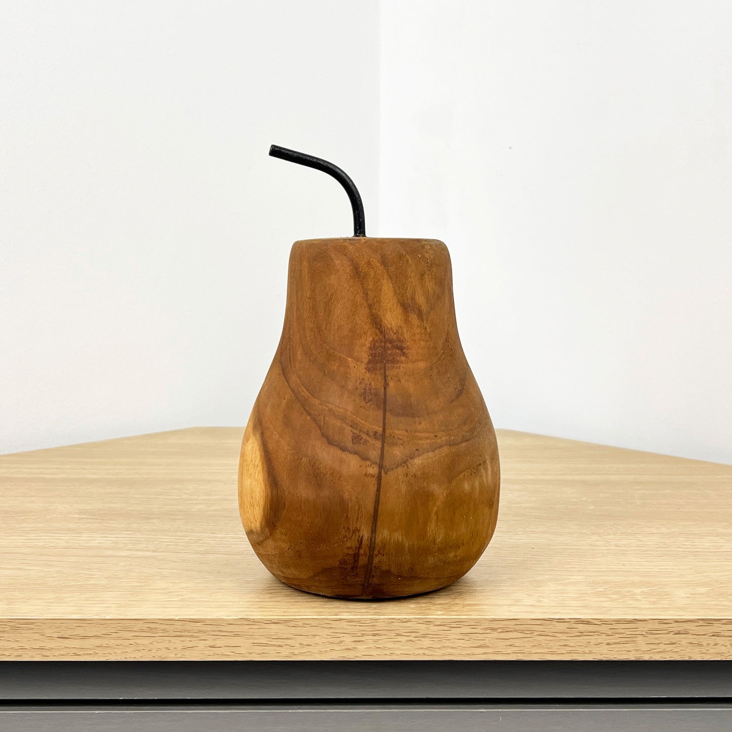 Wooden Pear Ornament