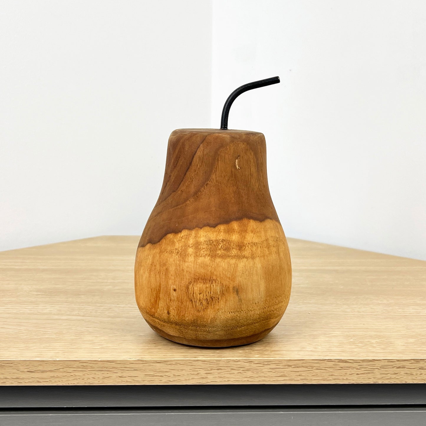 Wooden Pear Ornament