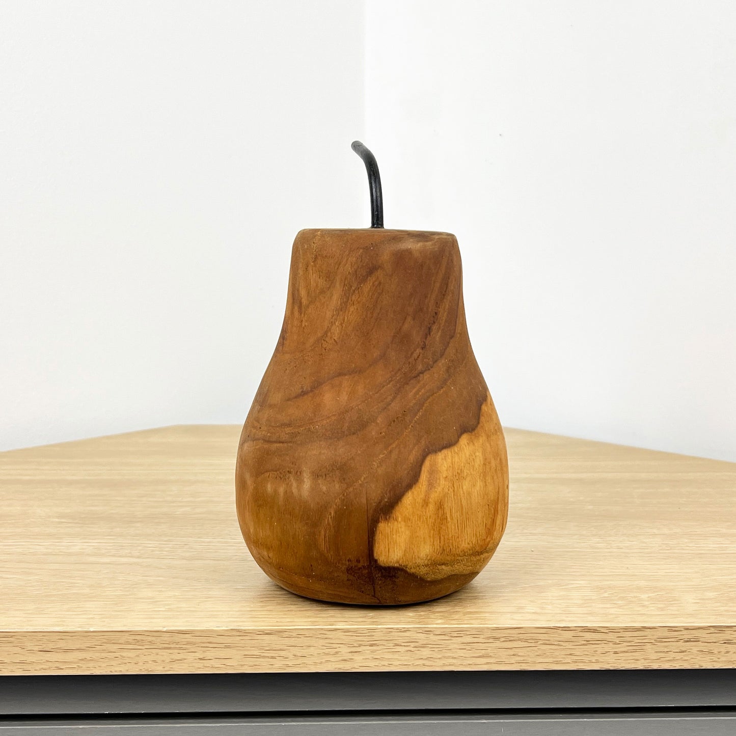 Wooden Pear Ornament