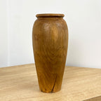 Handmade Wooden Vase 25cm Tall