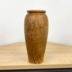 Handmade Wooden Vase 25cm Tall