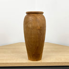 Handmade Wooden Vase 25cm Tall