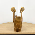Duck Wine Bottle Holder - Wooden