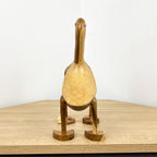 26cm Kissing Ducks Ornament - Wood