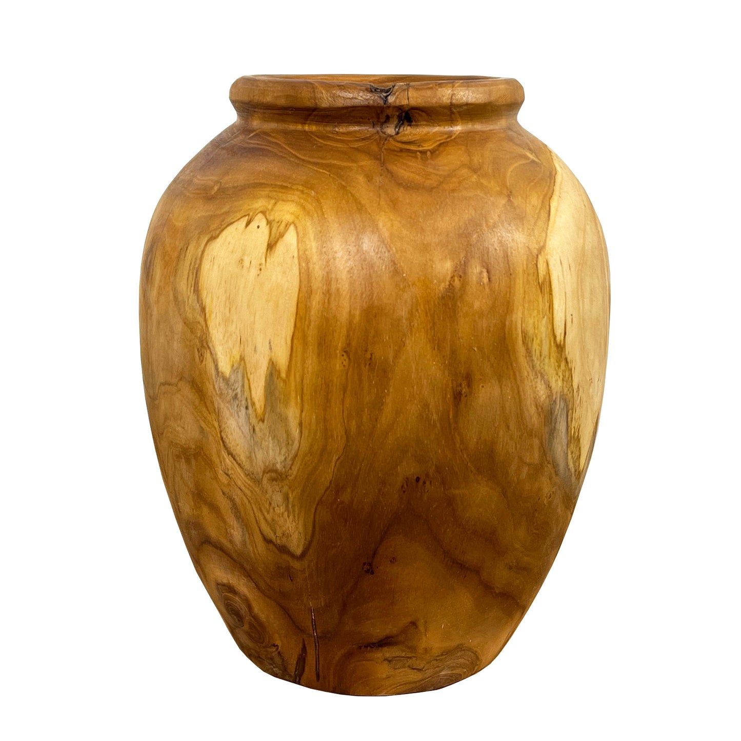 Handmade Wooden Vase - Large 24.5cm Tall