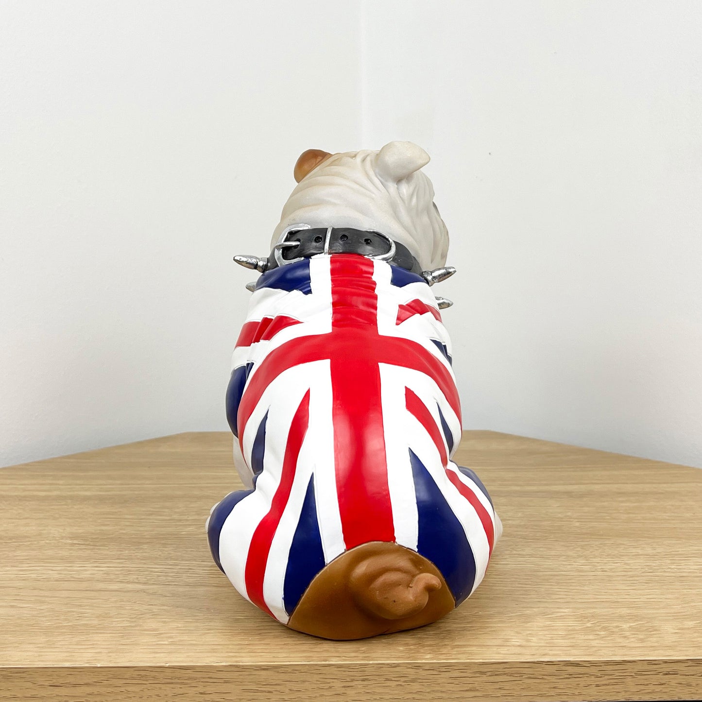 22cm Union Jack Sitting British Bulldog Ornament