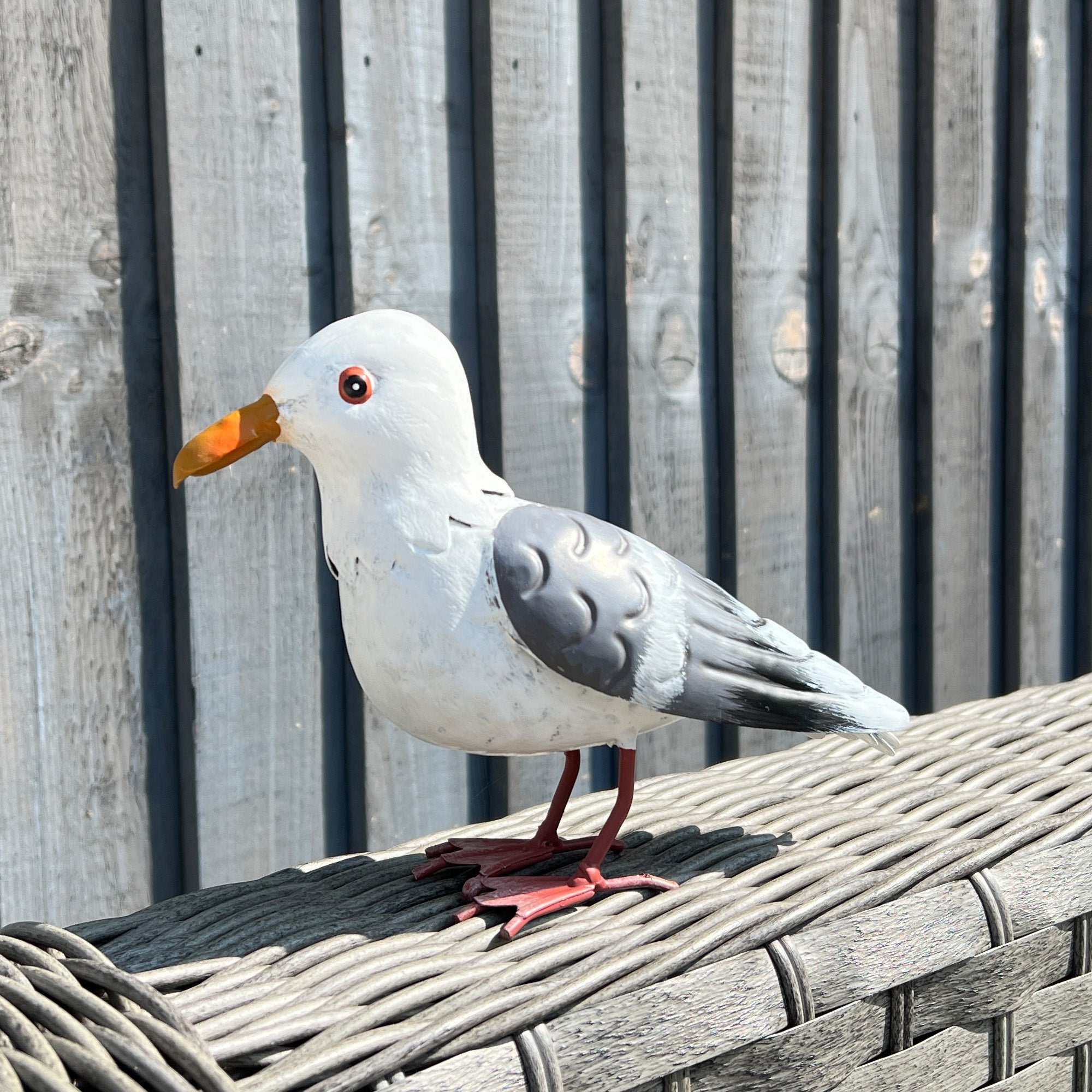 Seagull Garden Ornament - Metal