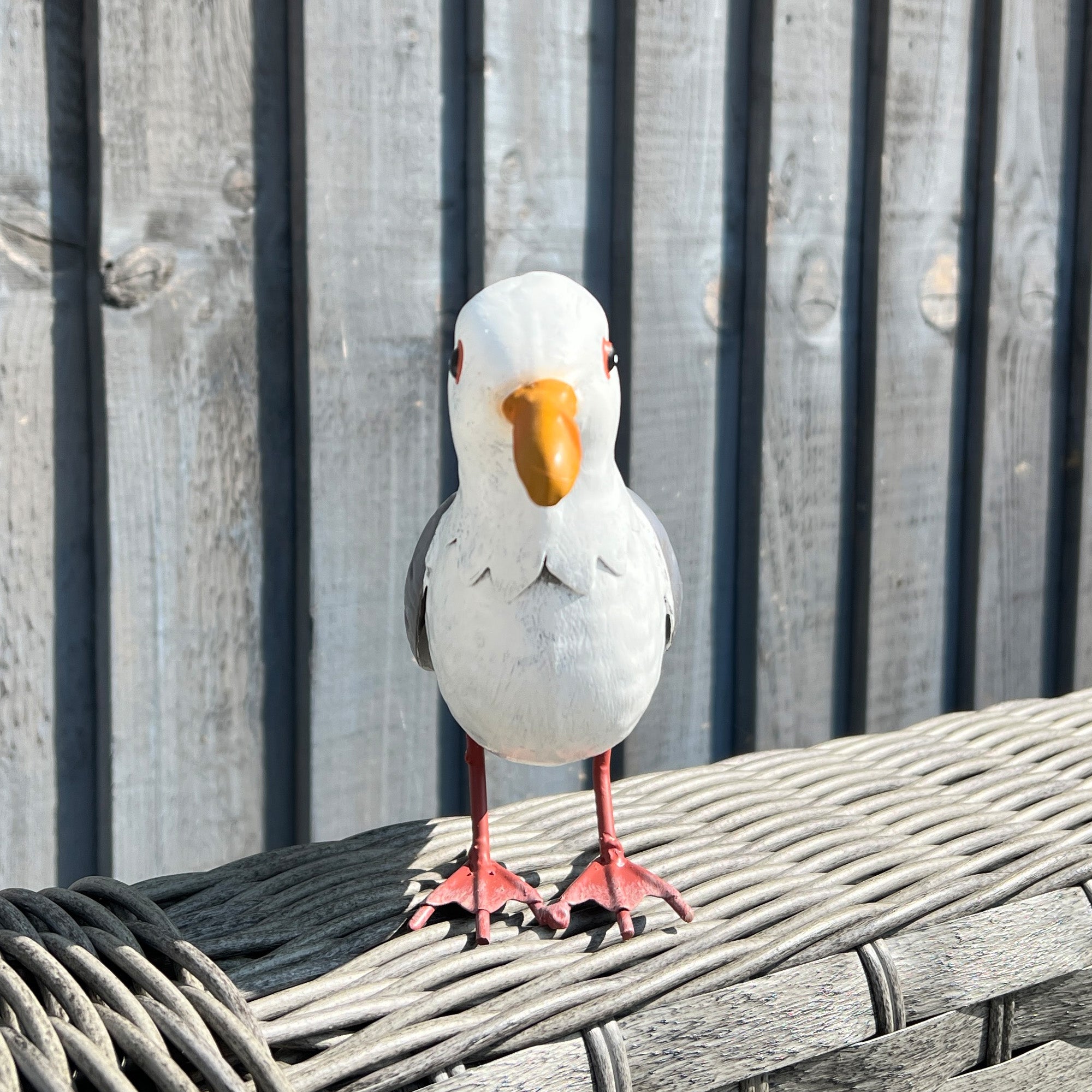 Seagull Garden Ornament - Metal