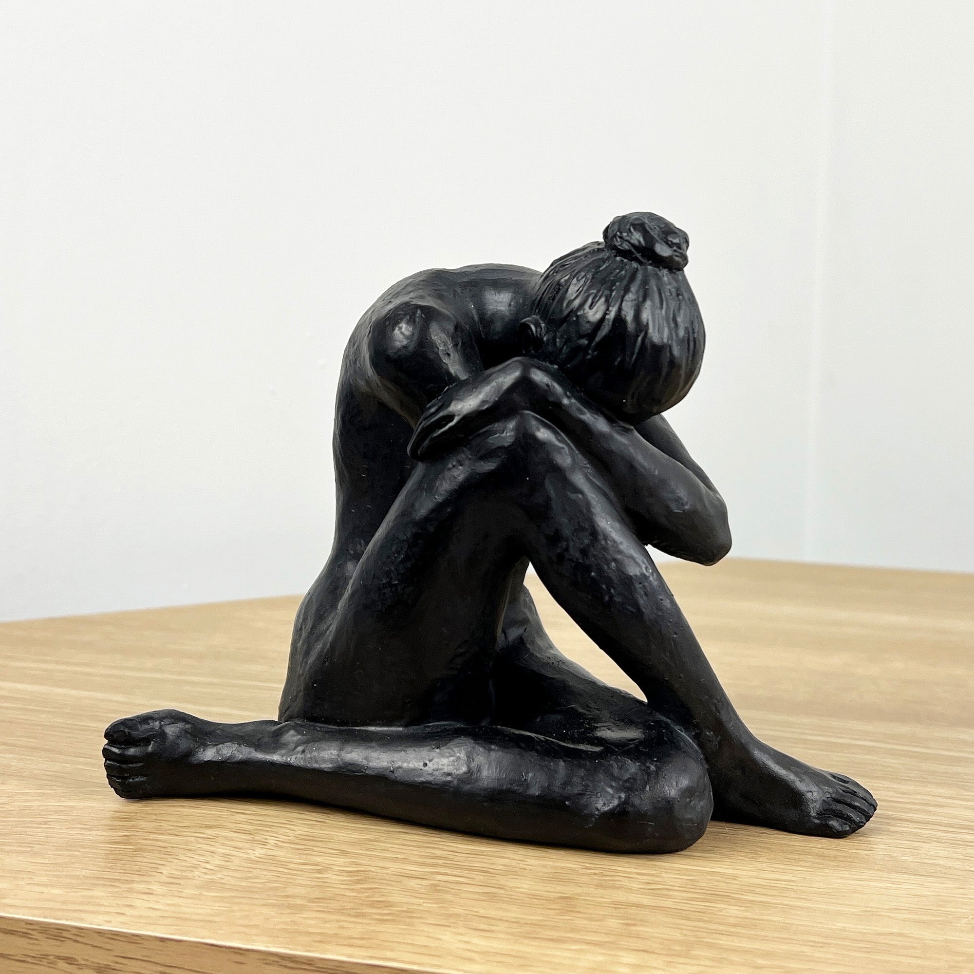 Abstract Sitting Woman Ornament