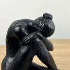 Abstract Sitting Woman Ornament