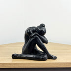 Abstract Sitting Woman Ornament