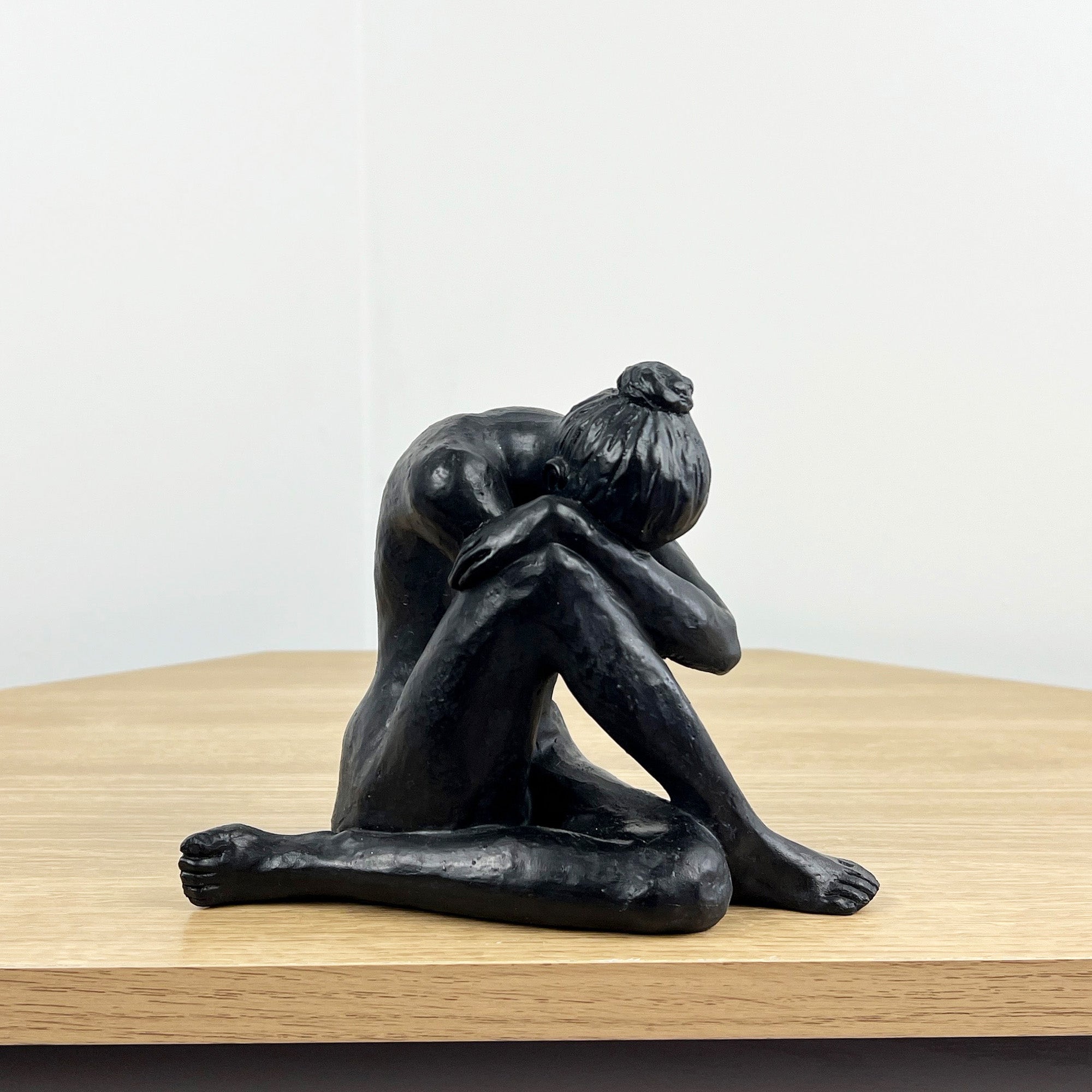 Abstract Sitting Woman Ornament