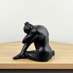 Abstract Sitting Woman Ornament
