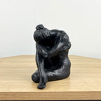 Abstract Sitting Woman Ornament