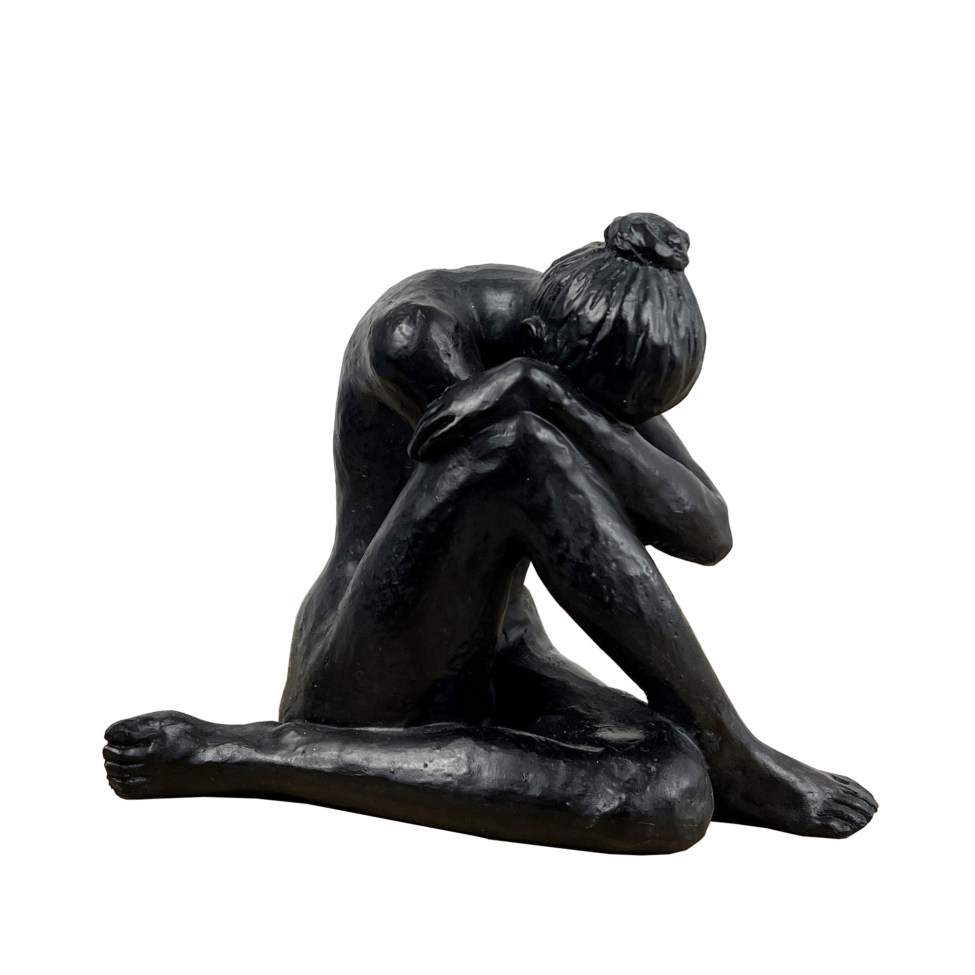 Abstract Sitting Woman Ornament