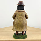 28cm Country Gentlemen Gorilla Ornament - Resin