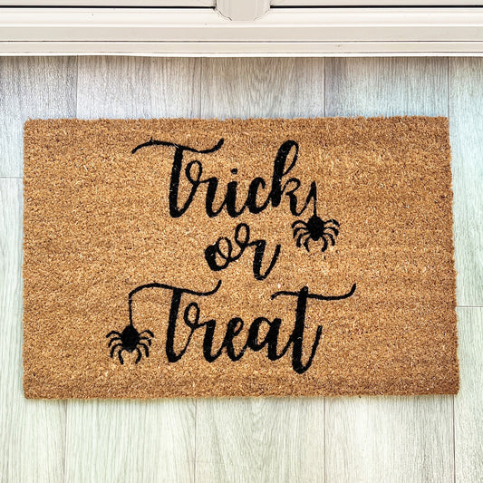 'Trick or Treat' Halloween Coir Doormat - 60 x 40cm