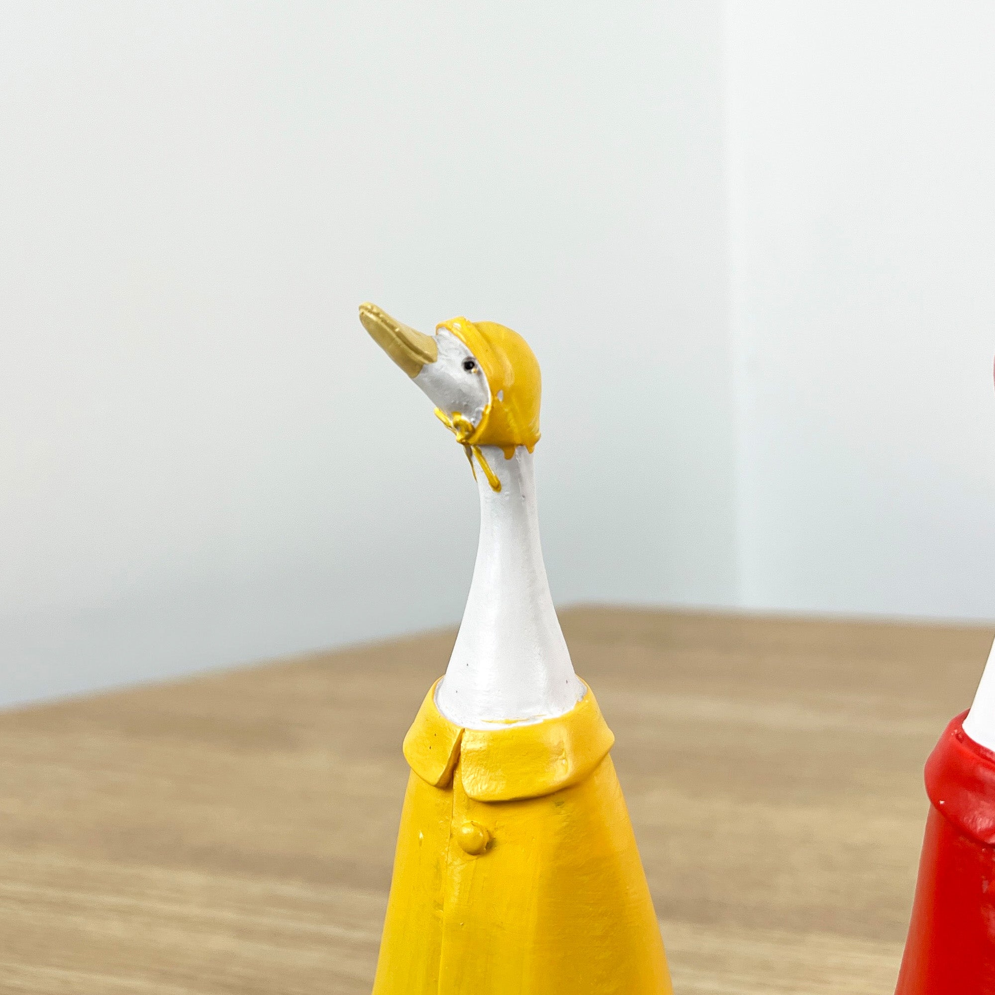 Set of 2 Raincoat Duck Ornaments – Resin