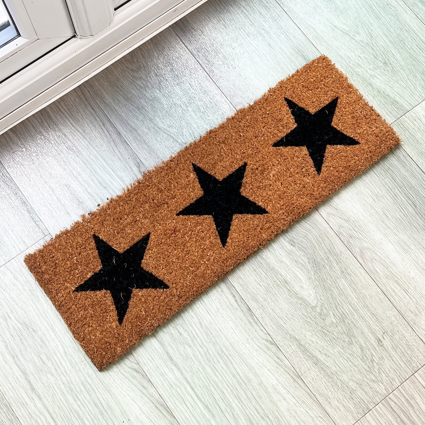 Three Star ★ ★ ★ Coir Step Doormat - 60 x 20cm