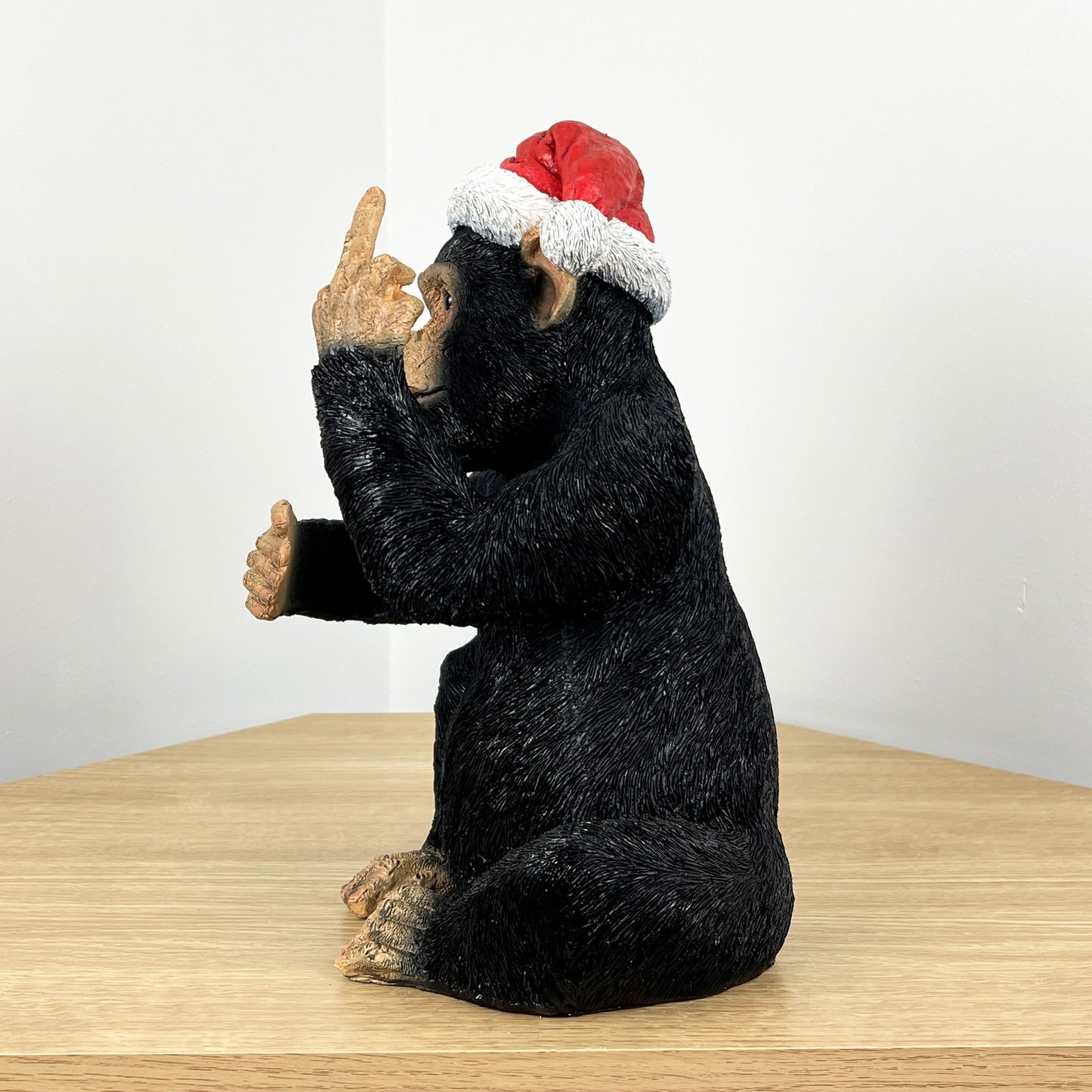 Christmas Middle Finger Monkey Wine Bottle Holder