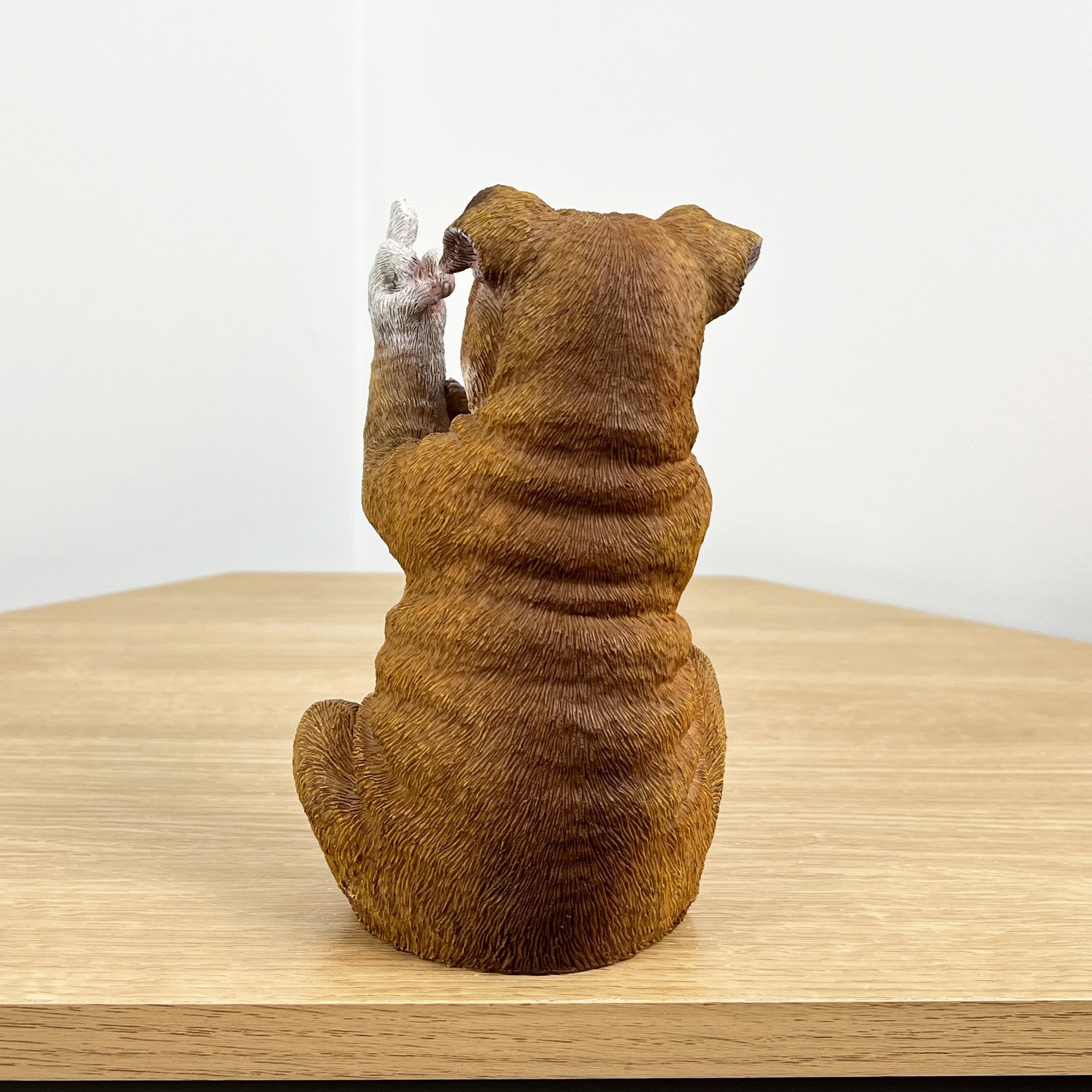 Middle Finger English Bulldog Ornament – Resin