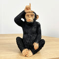 Cheeky Loser Monkey Ornament - Resin
