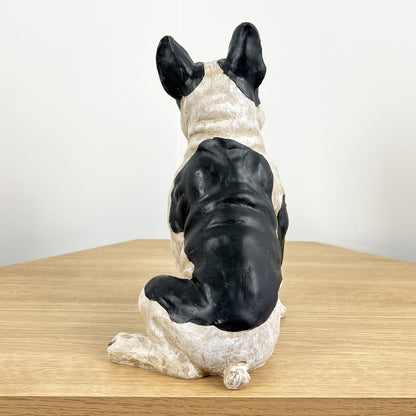 27cm Sitting French Bulldog Ornament – Resin