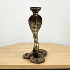 Cobra Snake Ornament / Candle Holder - Resin