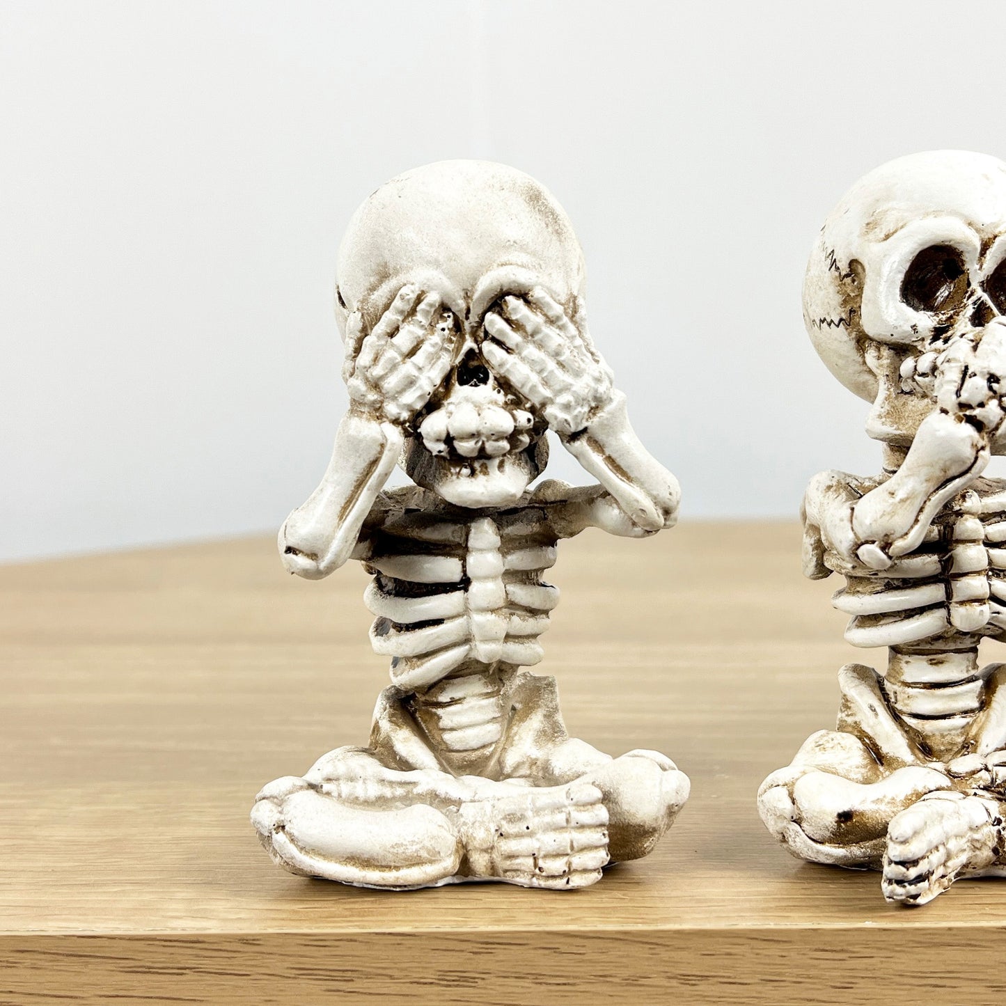 Small Skeleton Ornaments - See Speak Hear No Evil