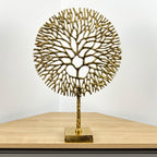 Gold Coral Sculpture, Height: 52.5cm