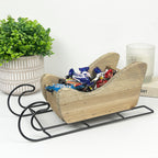 Wooden Sleigh Christmas Decoration / Ornament