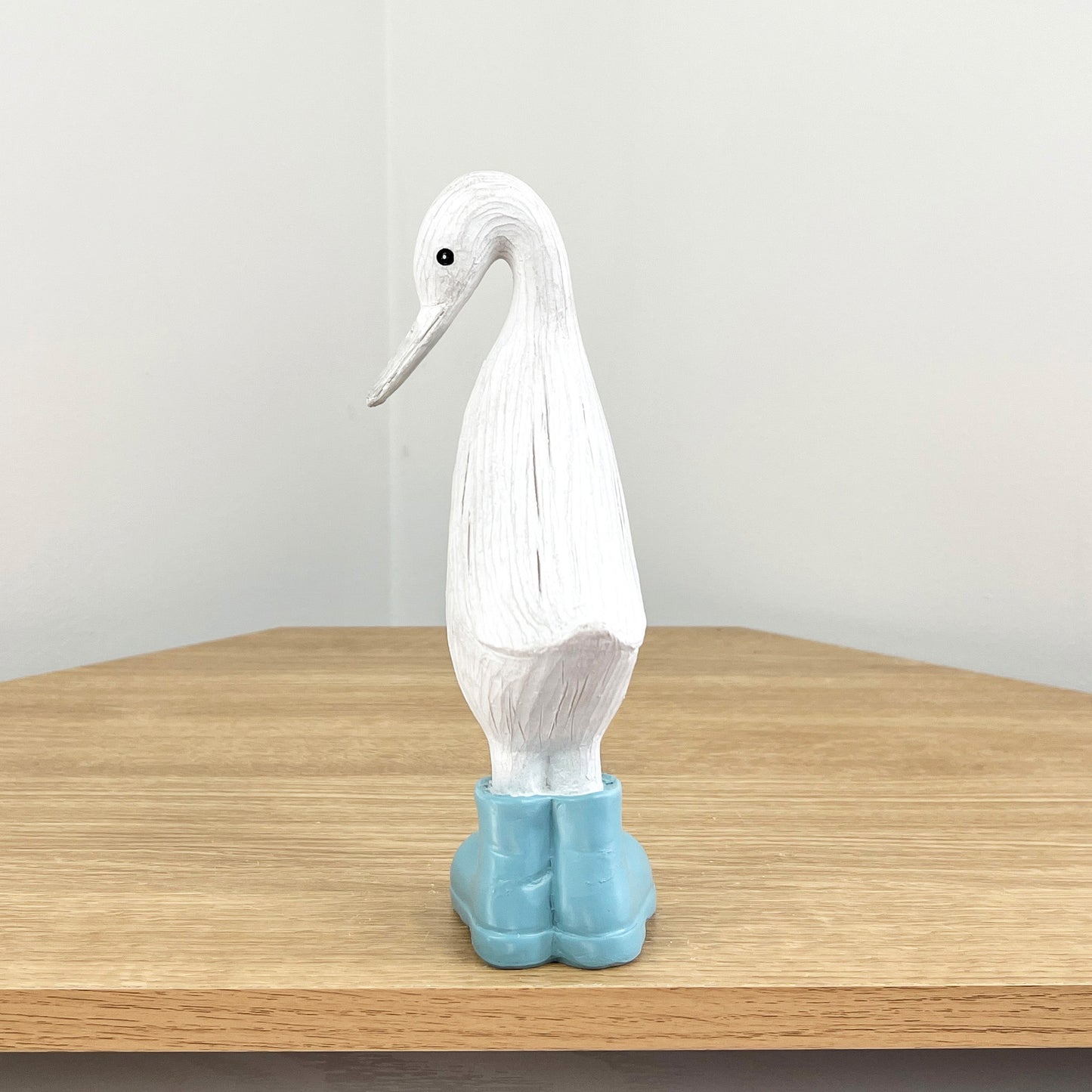 22.5cm Shy Duck in Boots Ornament - Resin