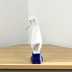 22.5cm Duck in Navy Boots Ornament - Resin