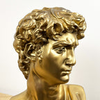 29cm Statue of David Bust Ornament – Resin
