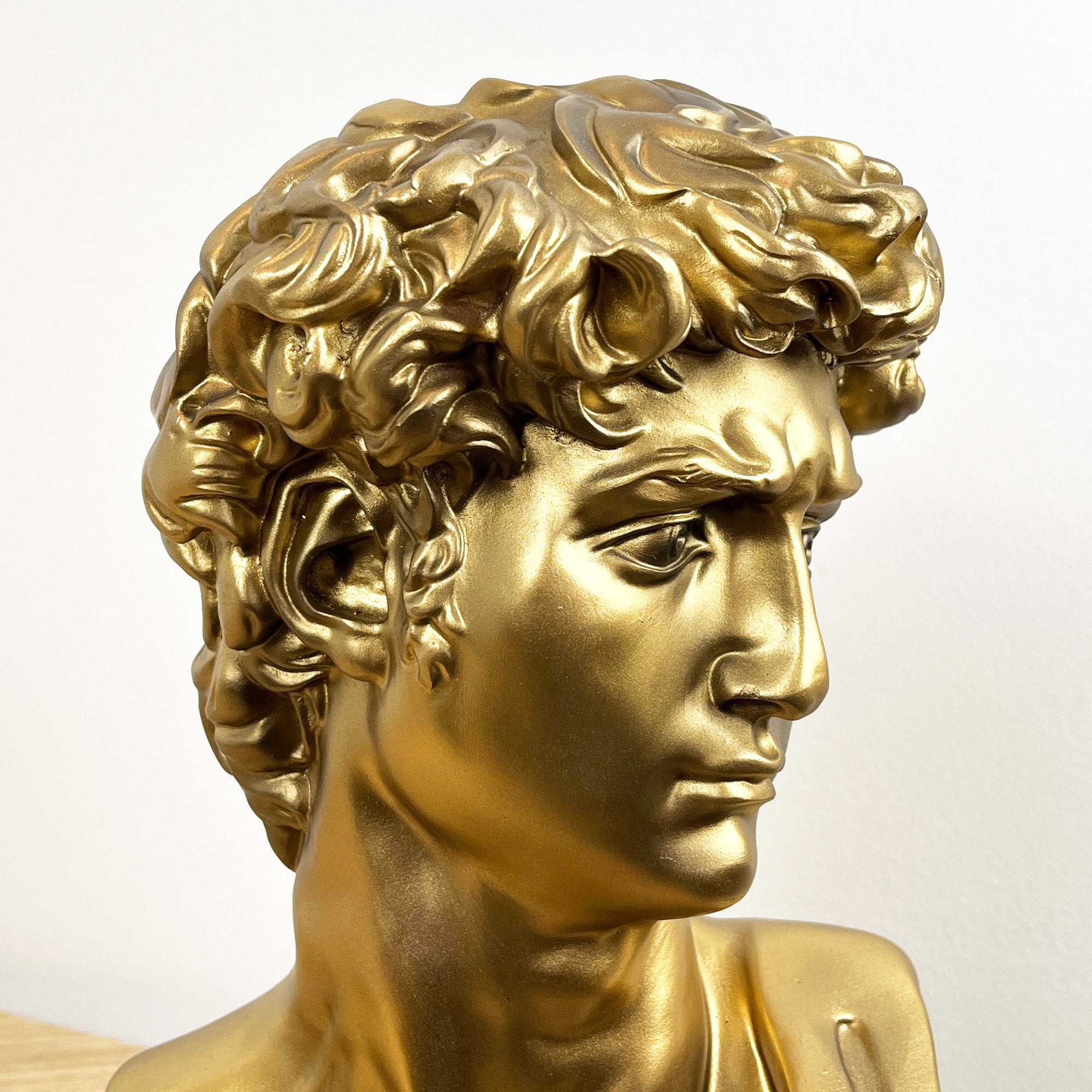 29cm Statue of David Bust Ornament – Resin