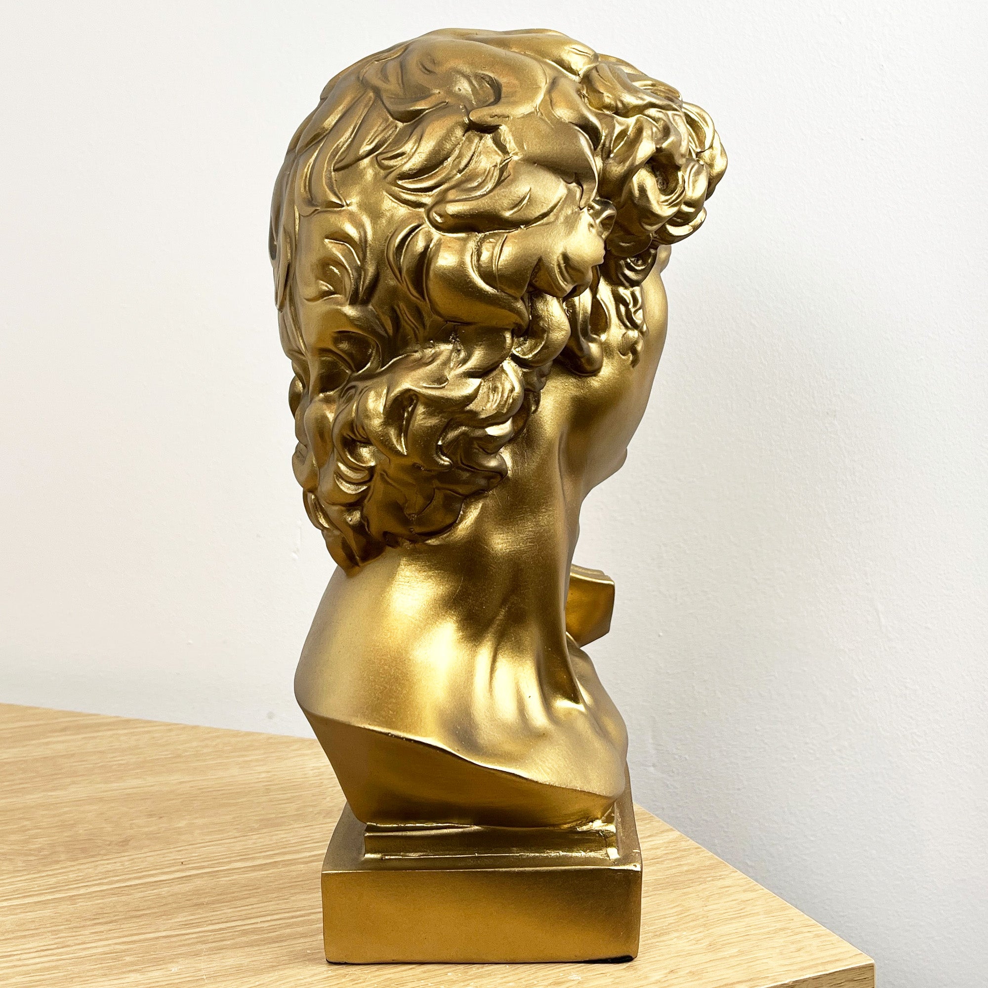 29cm Statue of David Bust Ornament – Resin