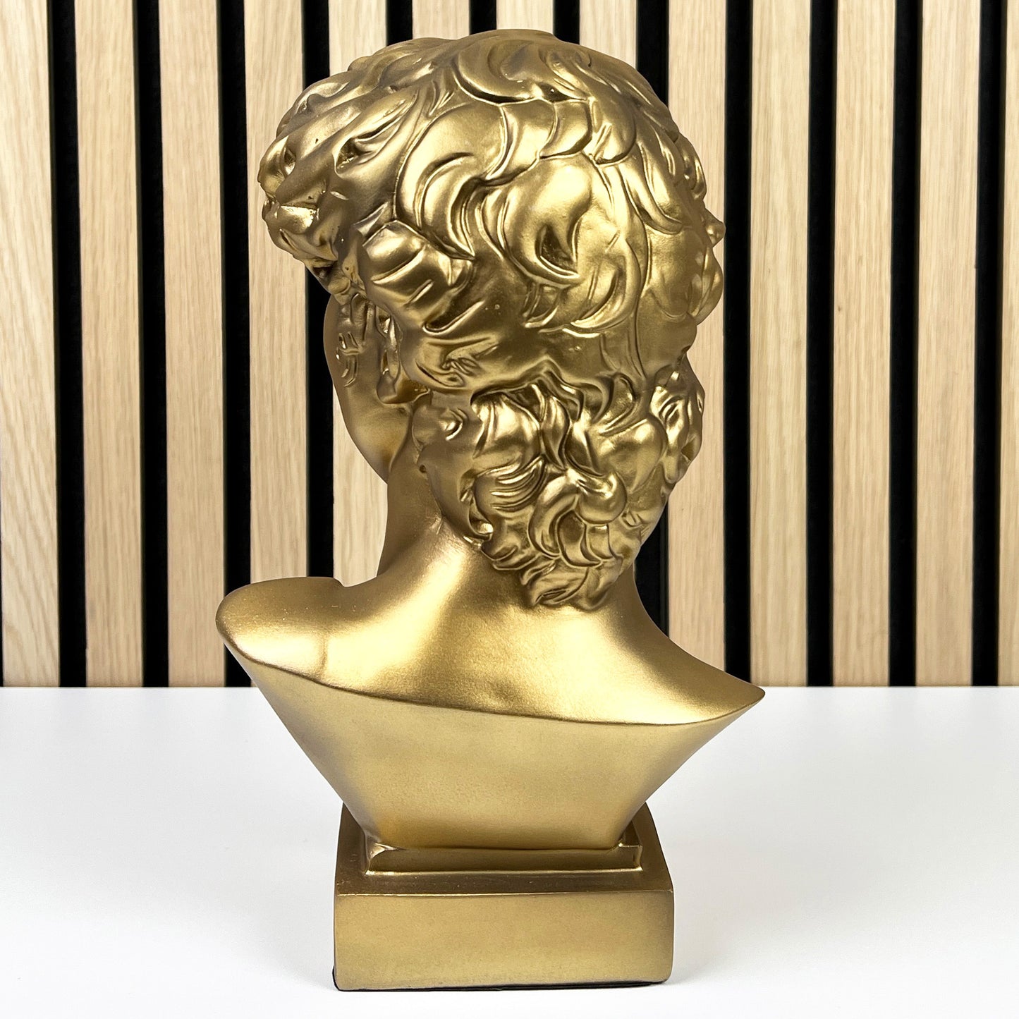 29cm Statue of David Bust Ornament – Resin