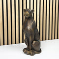 38cm Large Leopard Ornament - Resin