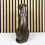 38cm Large Leopard Ornament - Resin